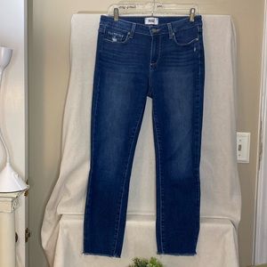 PAIGE KYLIE CROP SKINNY JEANS SIZE 29